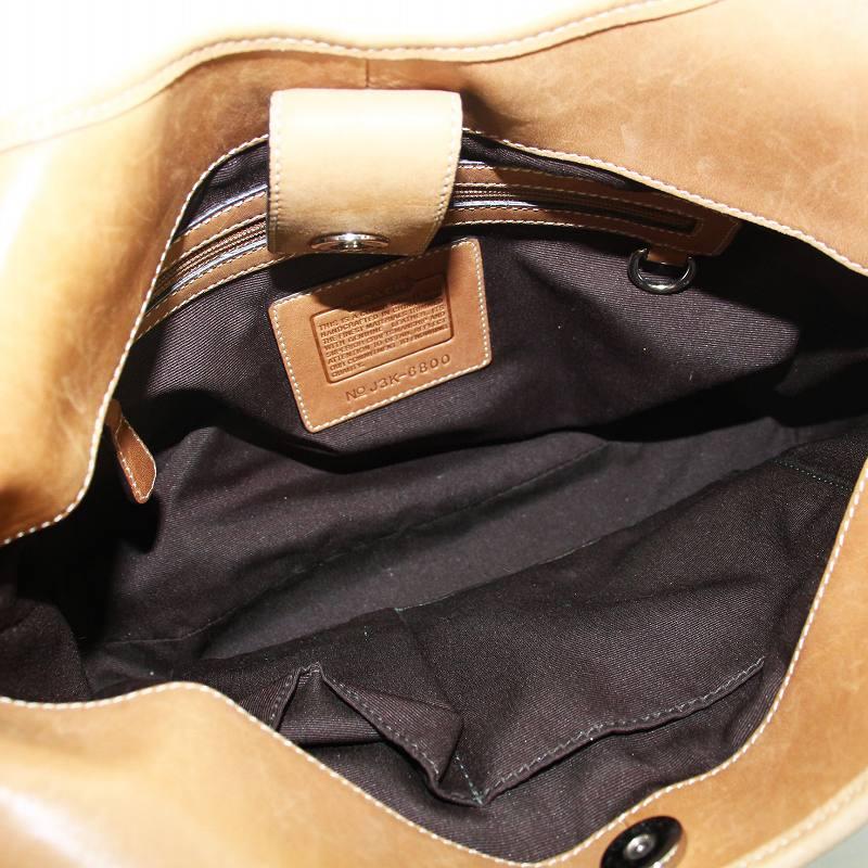 COACH（コーチ） ショルダーバッグ キャンバス レザー シグネチャー