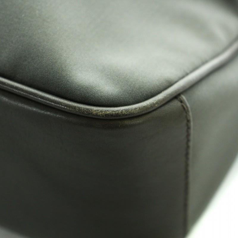 COACH（コーチ） ミニハンドバッグ レザー ナイロン ロゴ グレー 6233