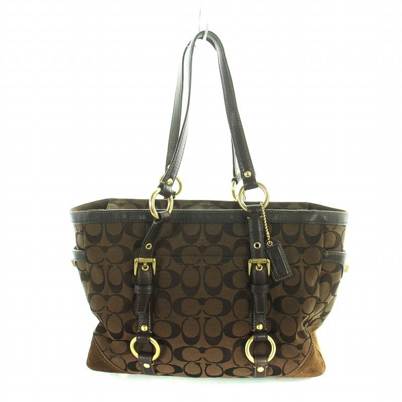 COACH（コーチ） シグネチャーギャラリートート ハンドバッグ