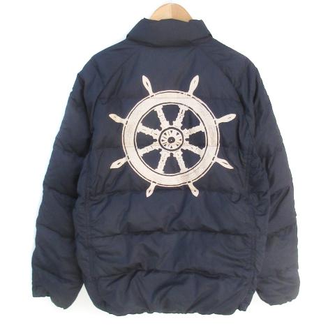 ハリウッドランチマーケット × ブルーブルー ダウンジャケット ミドル  