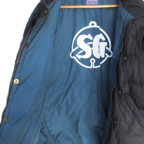 ハリウッドランチマーケット × ブルーブルー ダウンジャケット ミドル  