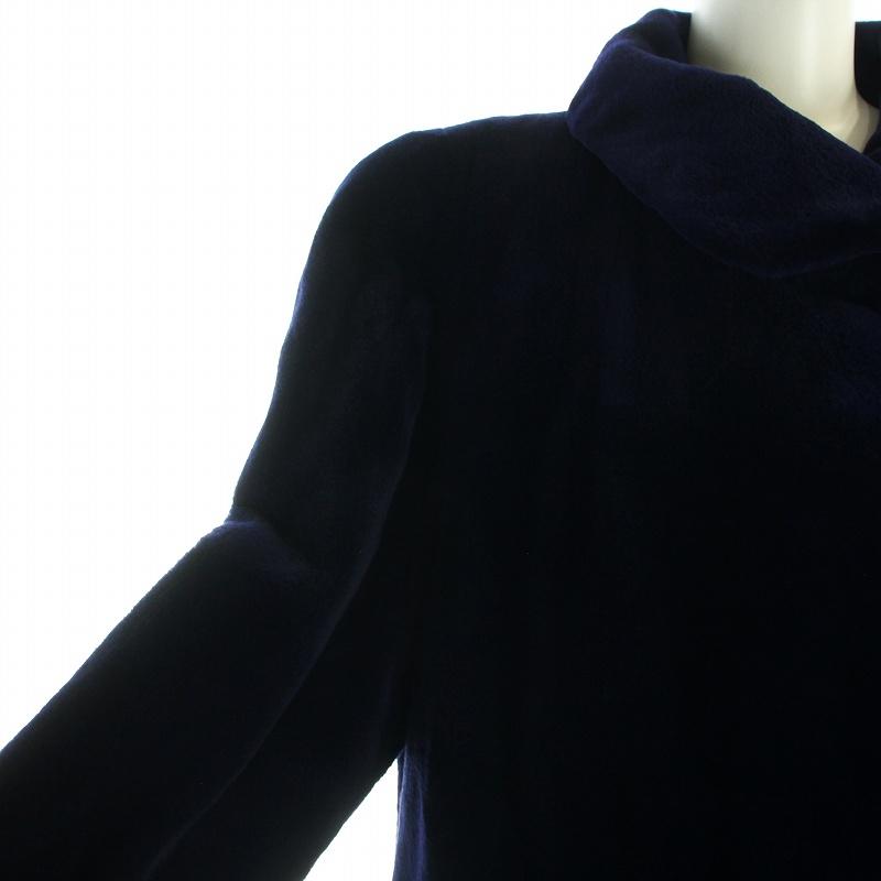 ミンクジェム Minkgem 毛皮コート 染毛 逆毛 シェアードミンクファー