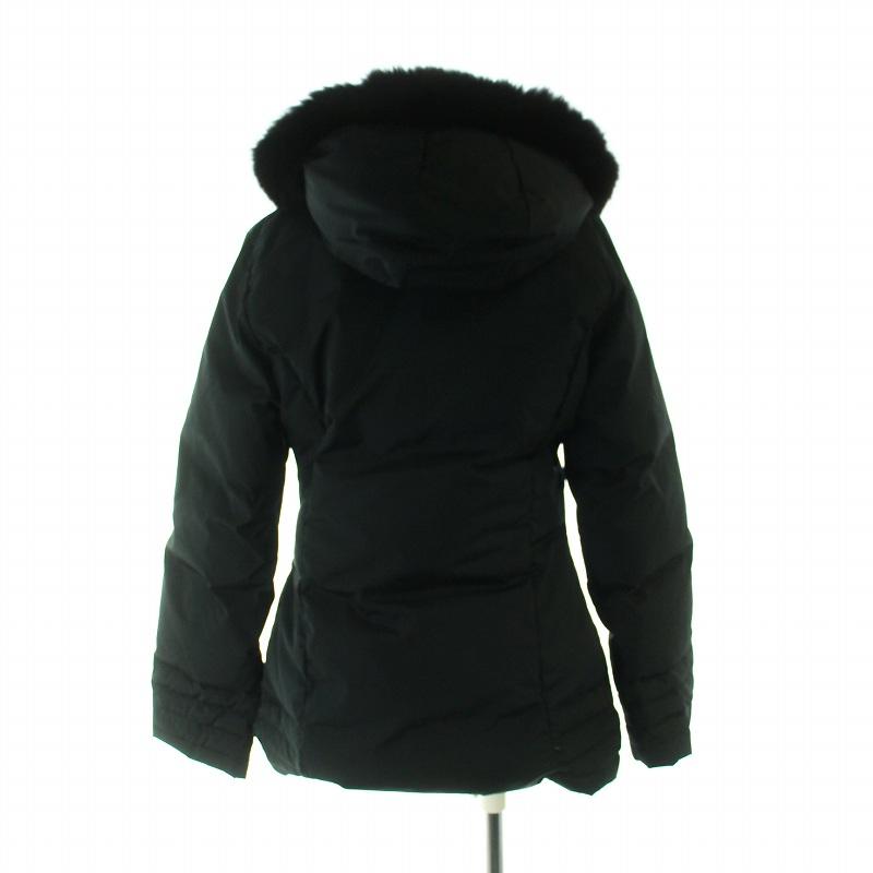 MONCLER モンクレール 茶タグ ダウンジャケット ミドル ファーフード  