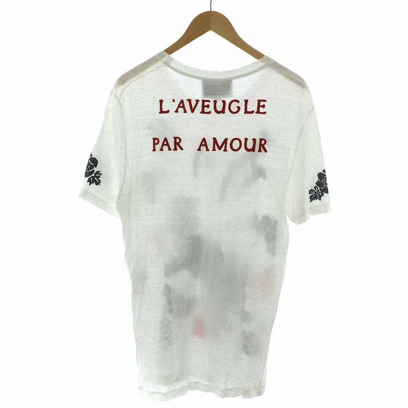 GUCCI グッチ Tシャツ 半袖 カットソー ダメージ加工 シーサー GUCCI グッチ Tシャツ 半袖 カットソー ダメージ加工 シーサー
