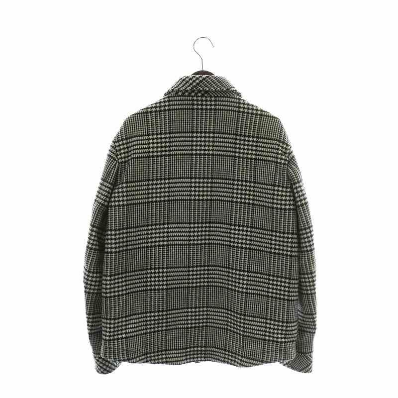 ヘルノ HERNO シャツジャケット アウター ウール 背抜き グレン 
