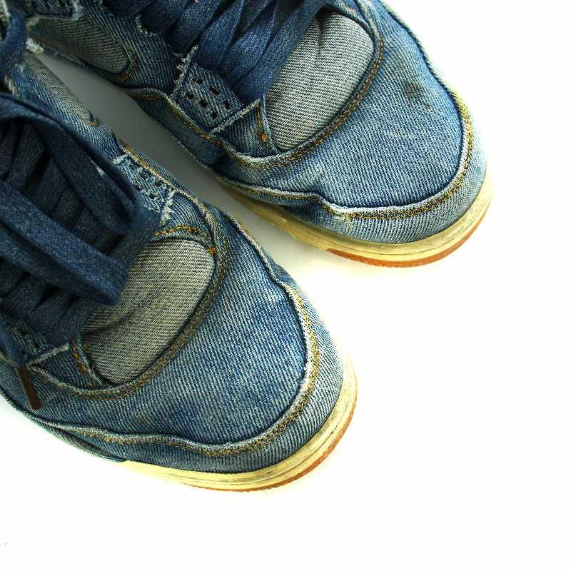 シューズ(男性用) NIKE AIRJORDAN AJ1 MIDNIGHT NAVY 25.5cm NIKE（ナイキ） NIKE LEVI'S AIR JORDAN 4 DENIM AO2571-401