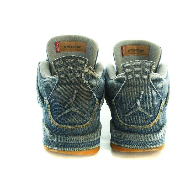 シューズ(男性用) NIKE AIRJORDAN AJ1 MIDNIGHT NAVY 25.5cm NIKE（ナイキ） NIKE LEVI'S AIR JORDAN 4 DENIM AO2571-401