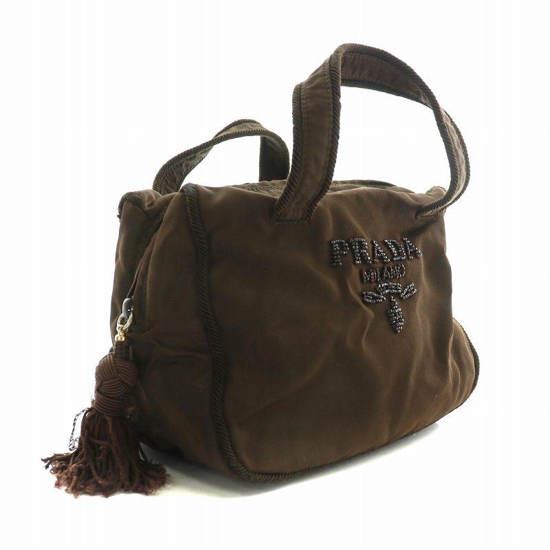 PRADA プラダ ヴィンテージ ハンドバッグ トート ミニ ナイロン  