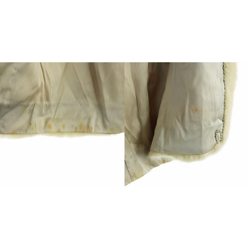 エンバ EMBA 毛皮コート サファイアミンクファー 総裏地 長袖 ミドル  