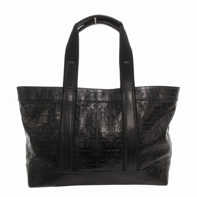 TORY BURCH トリーバーチ 総柄 ロゴ トートバッグ ハンドバッグ