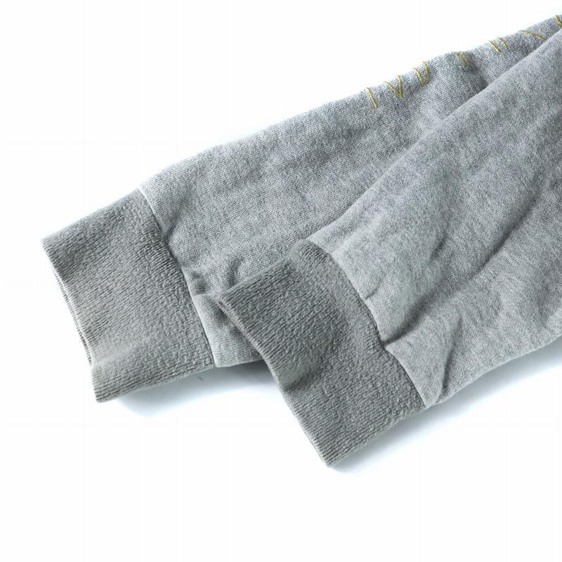 マーク＆ロナ MARK&LONA スウェット パーカー 切替 長袖 ロゴ スカル