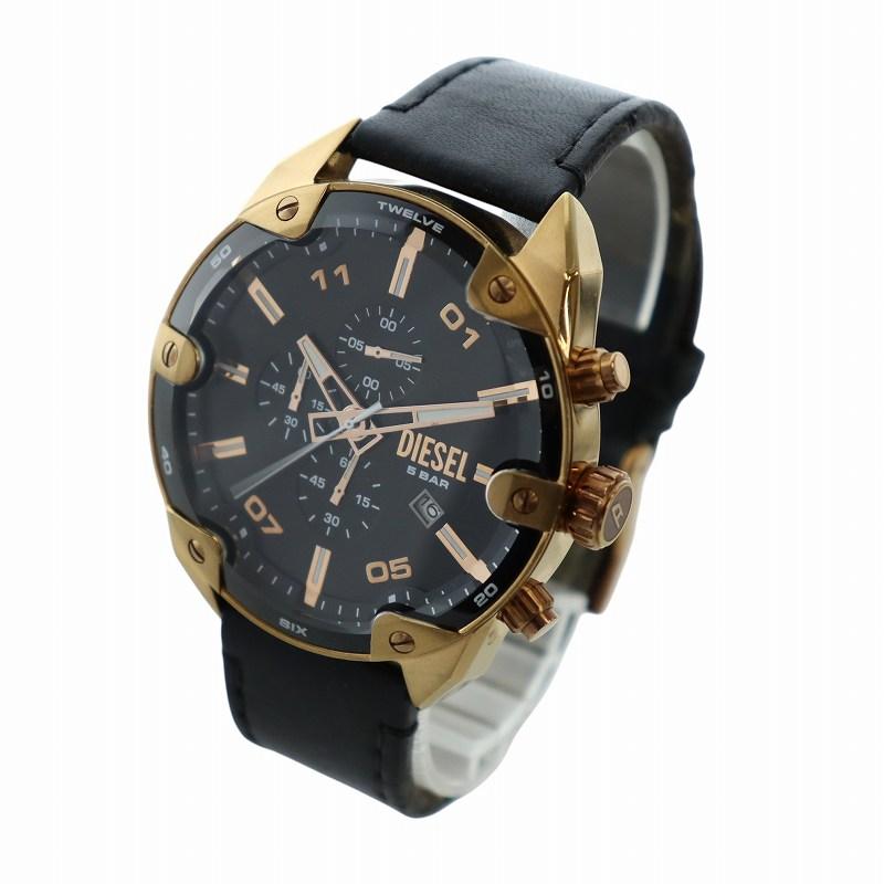 DIESEL ディーゼル 腕時計 ウォッチ クォーツ クロノグラフ デイト  