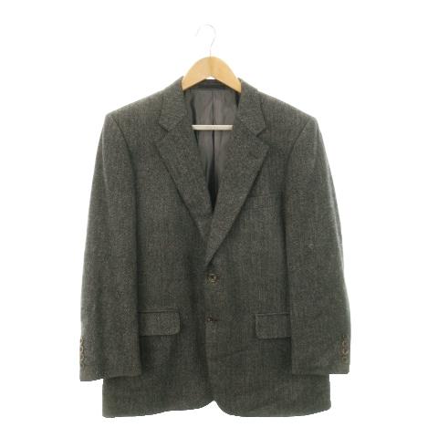 Aquascutum カシミヤ100％ テーラードジャケット　サイズ L アクアスキュータム AQUASCUTUM テーラードジャケット ブレザー ウール