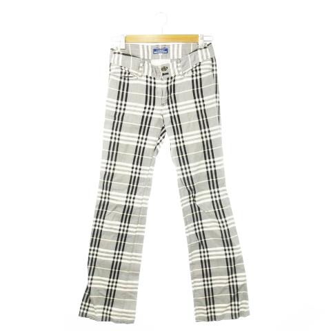 BURBERRY BLUE LABEL バーバリーブルーレーベル コットンパンツ BURBERRY BLUE LABEL バーバリーブルーレーベル コットンパンツ