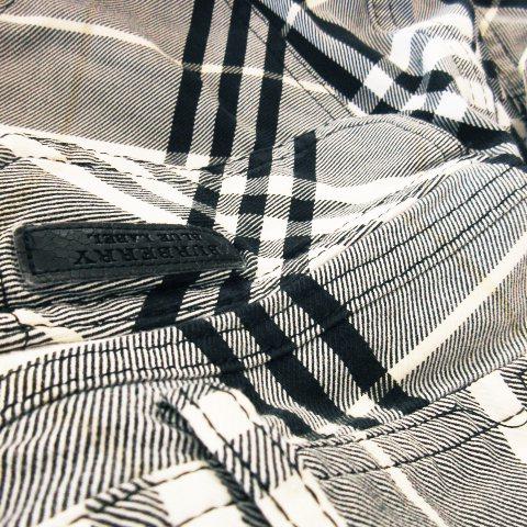 BURBERRY BLUE LABEL バーバリーブルーレーベル コットンパンツ BURBERRY BLUE LABEL バーバリーブルーレーベル コットンパンツ