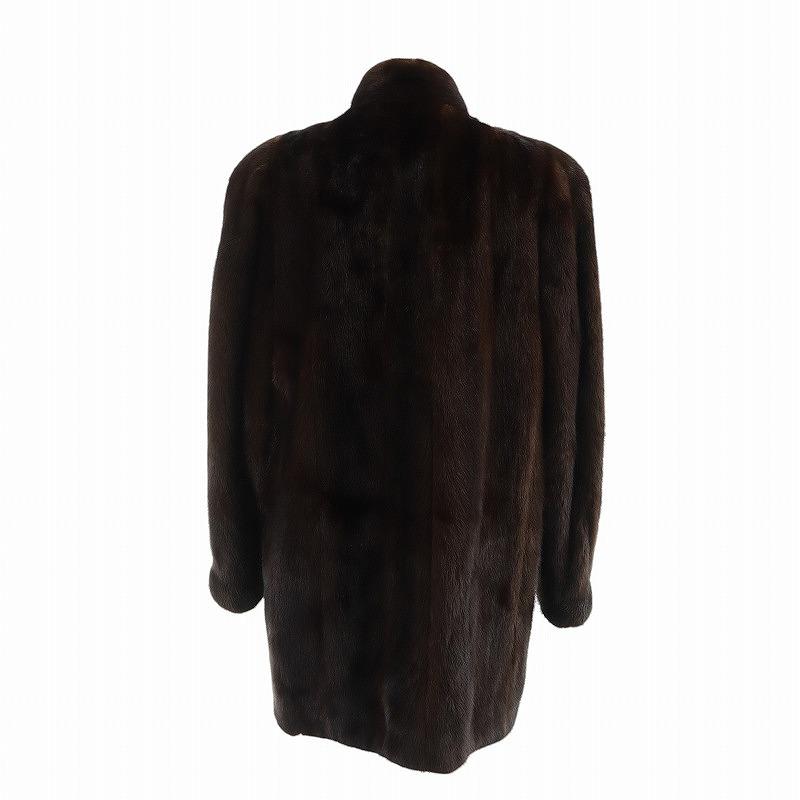 サガミンク SAGA MINK 金サガ TOGU 毛皮コート ブラウンミンクファー