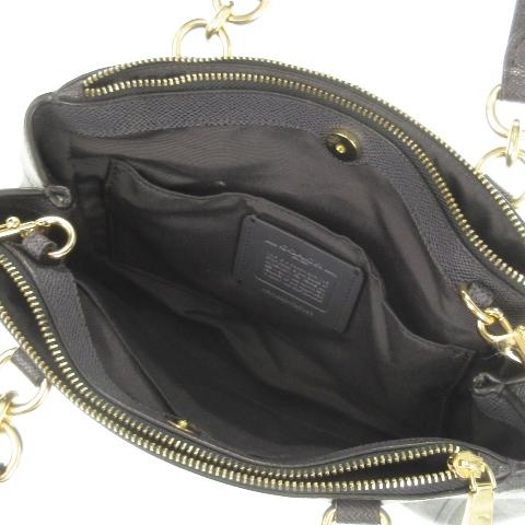 COACH コーチ ハンドバッグ 2way ショルダーバッグ レザー チャーム  