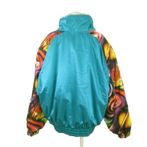 ビッグサイズ】PHENIX スキージャケット XO 中綿 オレンジ裏地 グレー