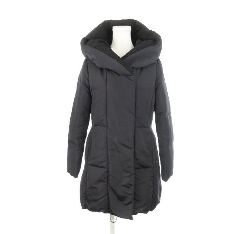 【極美品】ザロフトラボ チェスターダウンコート ブラック 2 極美品】ザロフトラボ チェスターダウンコート ブラック 2