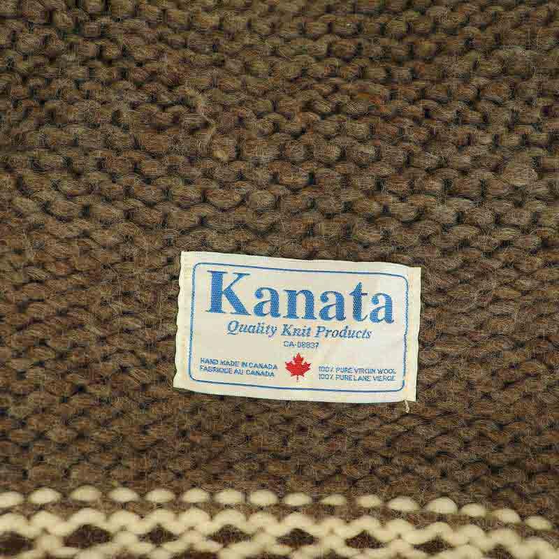 カナタ KANATA カーディガン カウチンニット セーター トナカイ柄