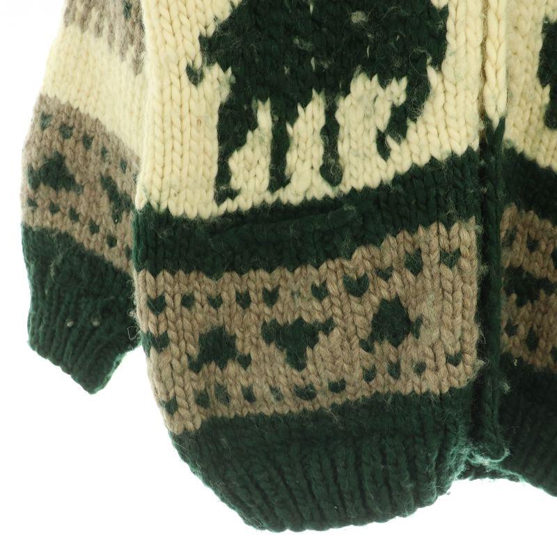 カナタ KANATA カーディガン カウチンニット セーター トナカイ