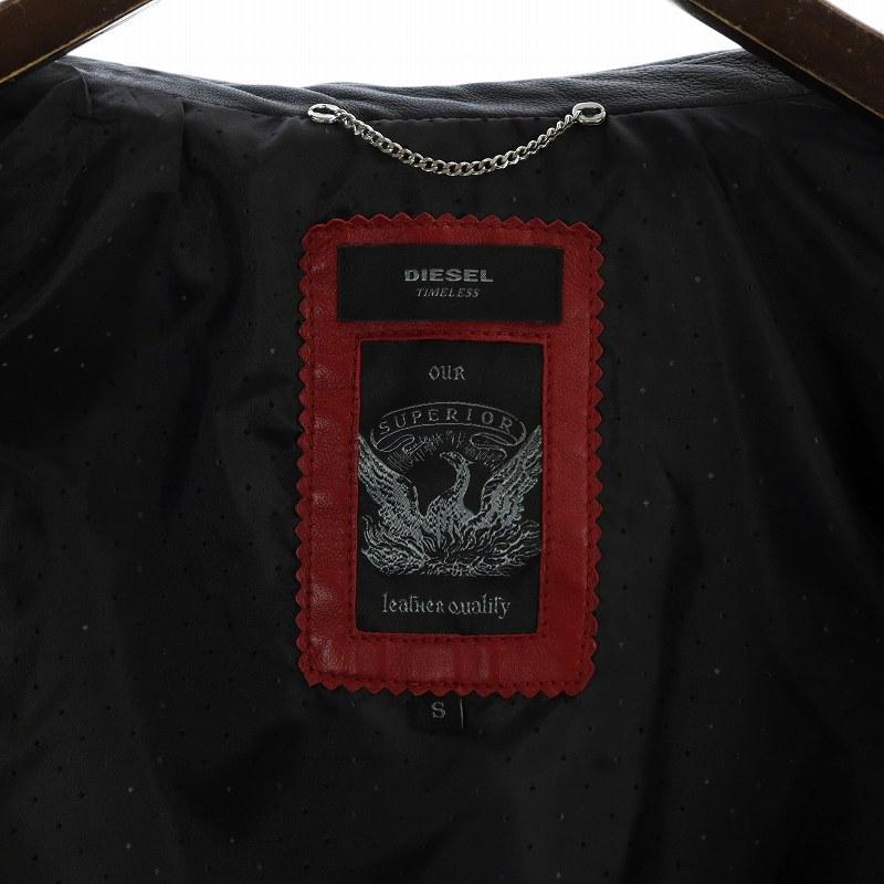 DIESEL ディーゼル Timeless シングル ライダース ジャケット DIESEL ディーゼル Timeless シングル ライダース ジャケット