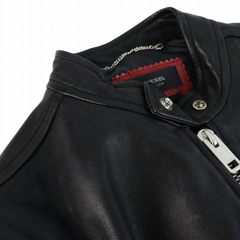 DIESEL ディーゼル Timeless シングル ライダース ジャケット DIESEL ディーゼル Timeless シングル ライダース ジャケット