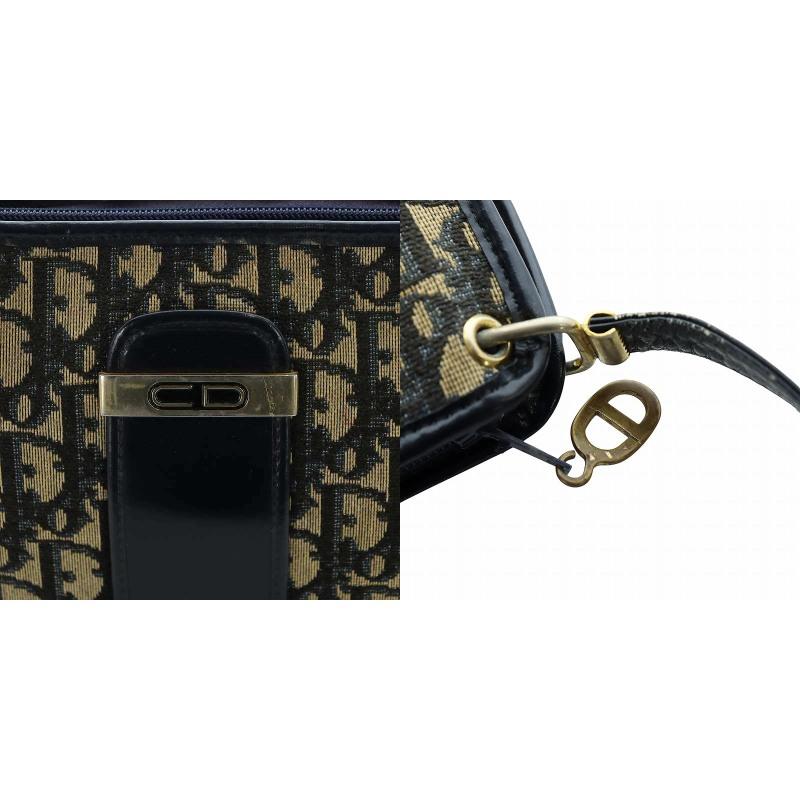 【極美品】クリスチャンディオール トロッター ロゴ金具 ワンショルダーバッグ Christian Dior（クリスチャン・ディオール） ヴィンテージ ワン
