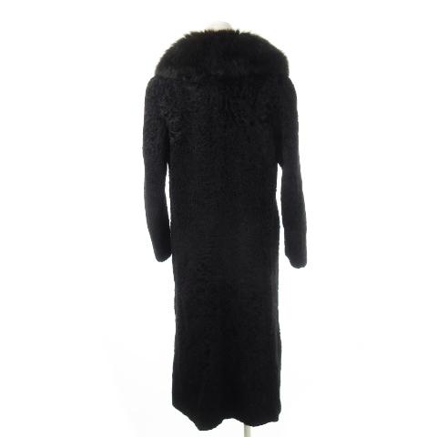 REFLEM フード付き毛皮コート 黒 REFLEM（毛皮/ファーコート）のフリマアイテム一覧