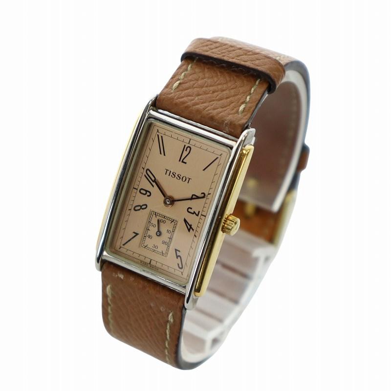 ティソ TISSOT ジャンク品 アールデコ スモセコ 腕時計 ウォッチ