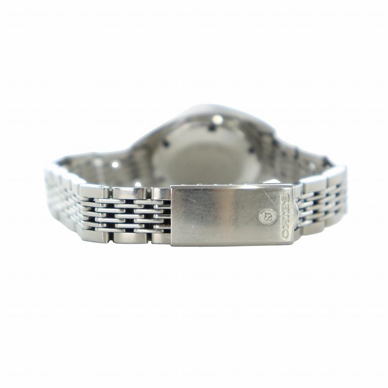 セイコー SEIKO ジャンク品 腕時計 ウォッチ 自動巻き デイト 黒文字盤