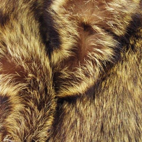 ブロンズ ファー Bronze fur ファーコート フォックスファー 毛皮 