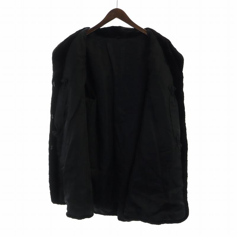 毛皮 シェアードミンクファー コート ロング 総裏地 11 L 茶 ブラウン