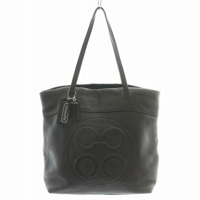 COACH コーチ トートバッグ ハンドバッグ レザー ロゴチャーム COACH コーチ トートバッグ ハンドバッグ レザー ロゴチャーム
