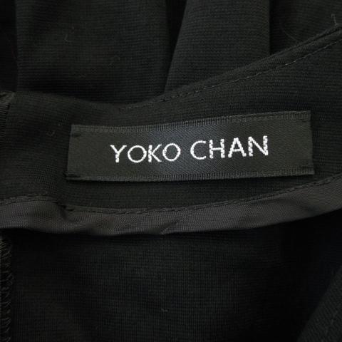 ヨーコチャン YOKO CHAN ワンピース ミニ Vネック 半袖 フレンチ 