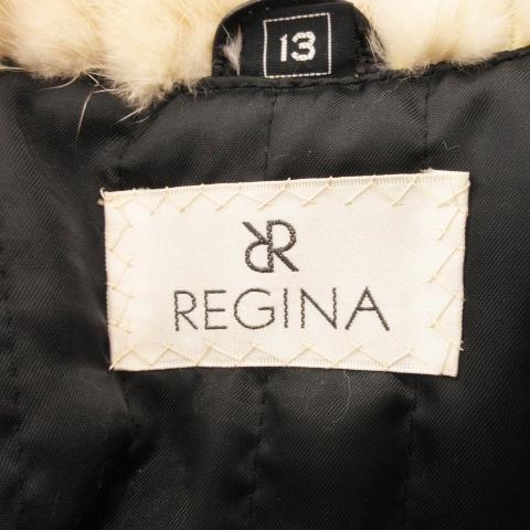 レジーナ REGINA レザーコート カーフスキン 本革 ミンクファー