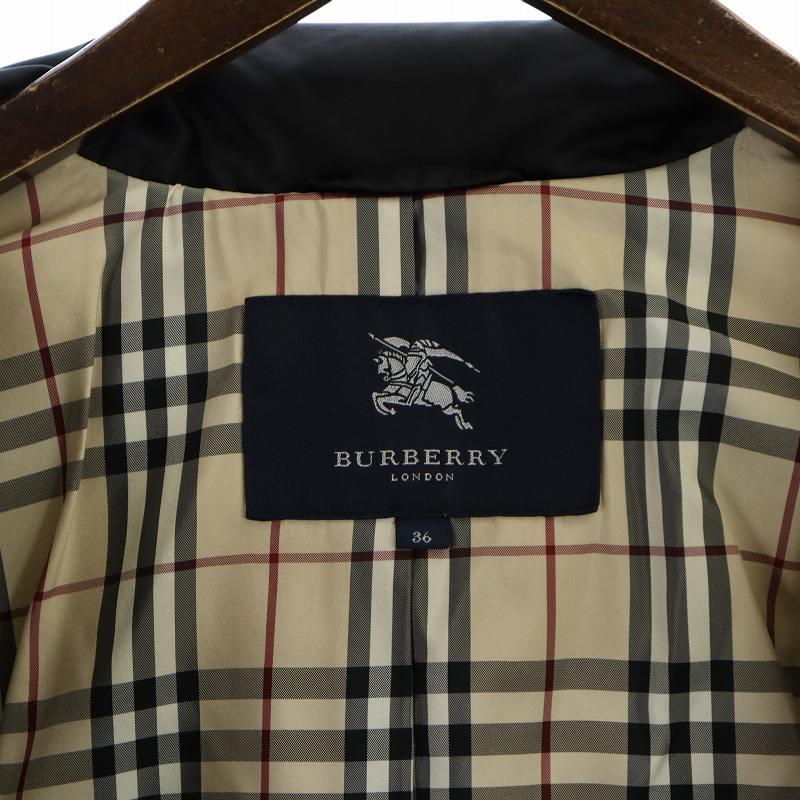 BURBERRY LONDON バーバリーロンドン　ダウン　ノバチェック　黒 バーバリー ロンドン BURBERRY LONDON ダウンジャケット ノバ