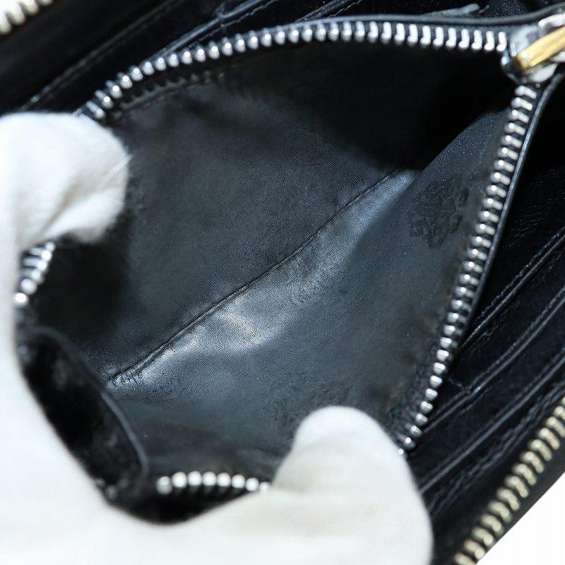 CHROME HEARTS（クロムハーツ） レックウォレット 長財布 レザー ロゴ