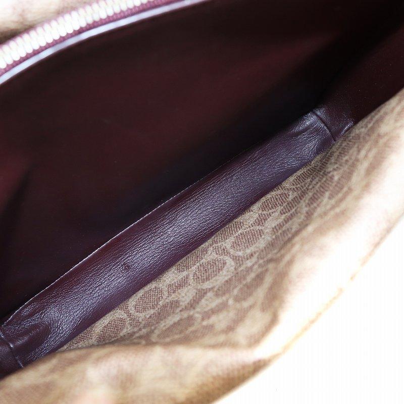 COACH（コーチ） ショルダーバッグ 斜め掛け ロゴ レザー PVC