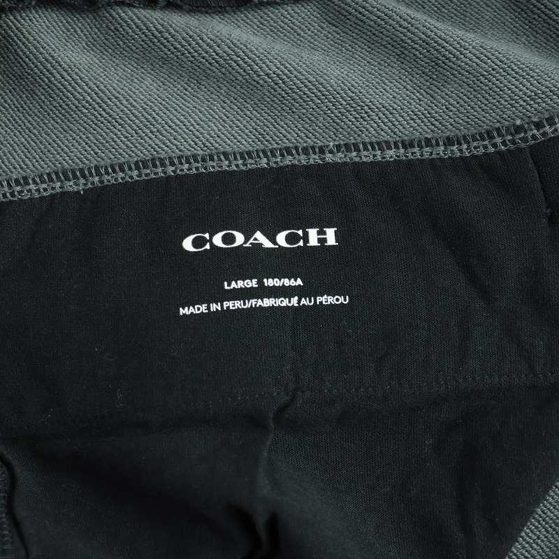 COACH（コーチ） シグネチャー ジョガー イージーパンツ ロゴ 総柄 L