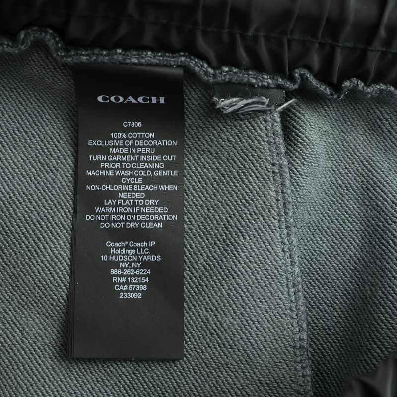 COACH（コーチ） シグネチャー ジョガー イージーパンツ ロゴ 総柄 L