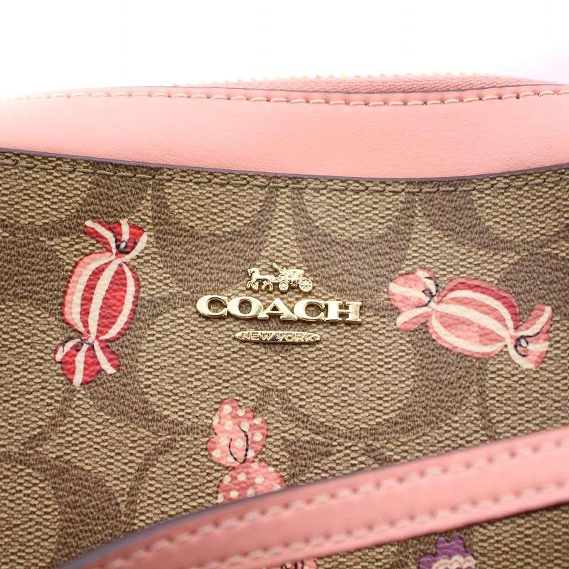 COACH コーチ ショルダーバッグ PVCレザー シグネチャー ロゴ COACH コーチ ショルダーバッグ PVCレザー シグネチャー ロゴ