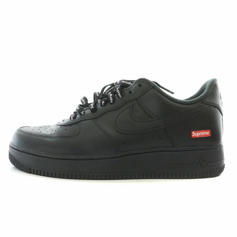 NIKE ナイキ SUPREME Air Force 1 Low Black シュプリーム エア 