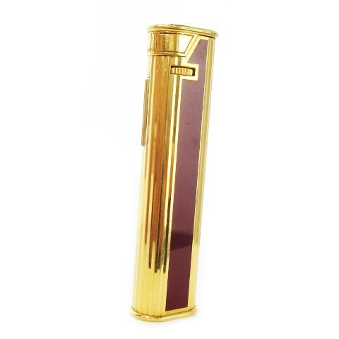 dunhill ダンヒル ライター 喫煙具 スリム ガス ローラー式 火花