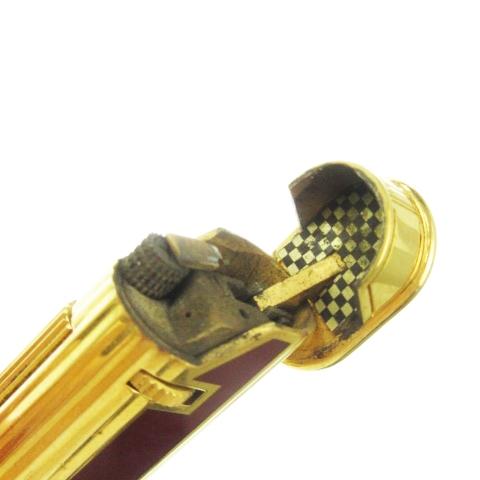 dunhill ダンヒル ライター 喫煙具 スリム ガス ローラー式 火花