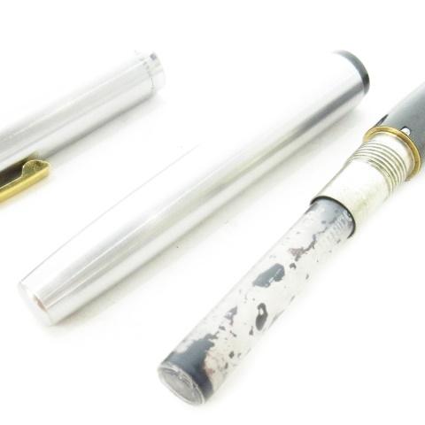 シェーファー SHEAFFER 14K 585 文房具 万年筆 筆記未確認 シルバー