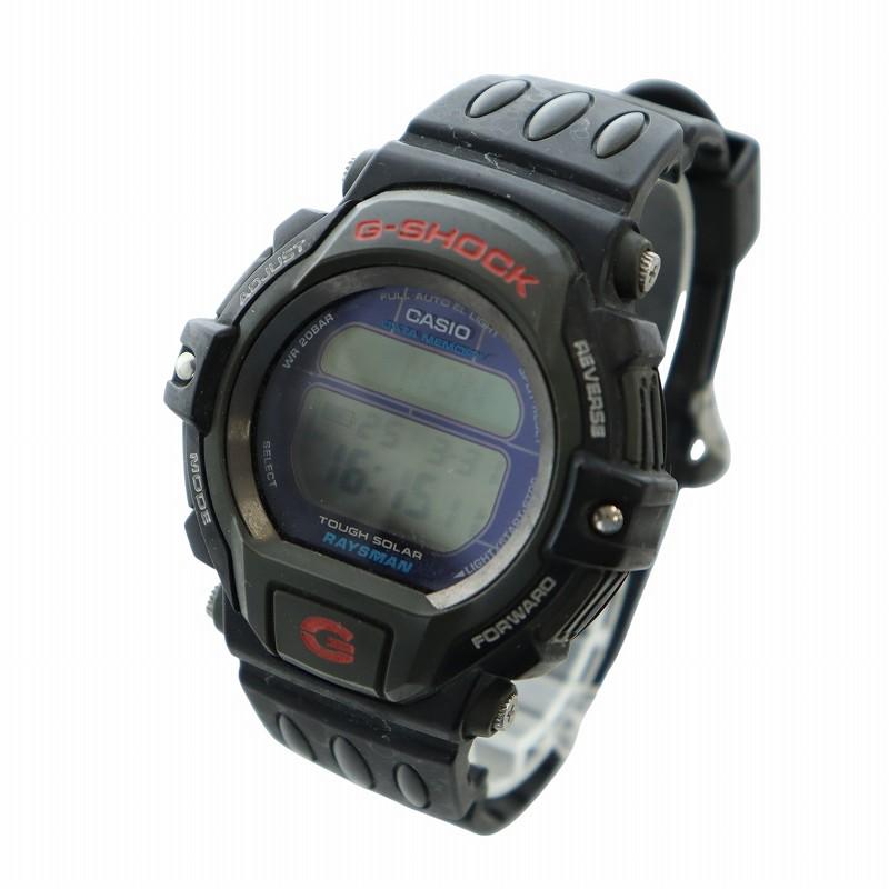 G-SHOCK カシオジーショック CASIO RAYSMAN レイズマン 腕時計 ウォッチ タフソーラー デジタル デイト 黒 ブラック ...