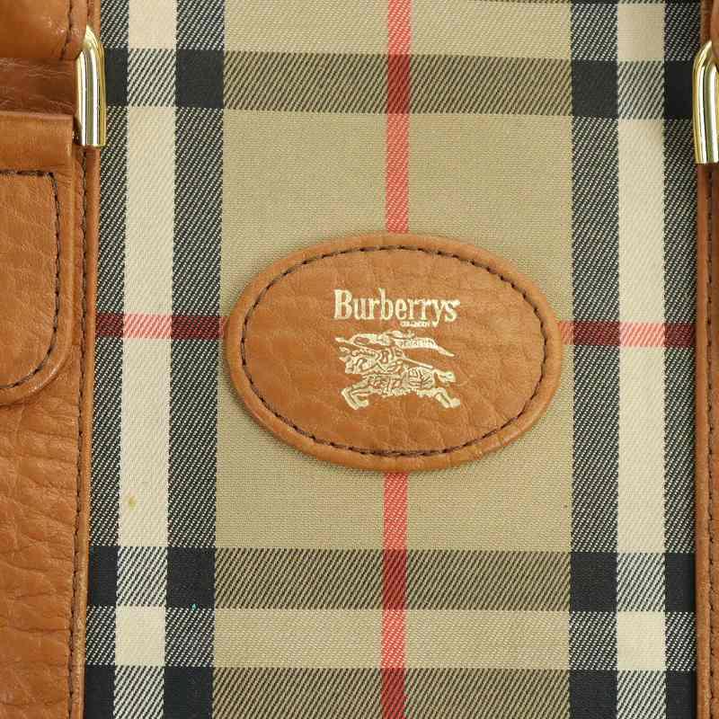 バーバリーズ Burberrys ヴィンテージ ボストンバッグ ノバチェック