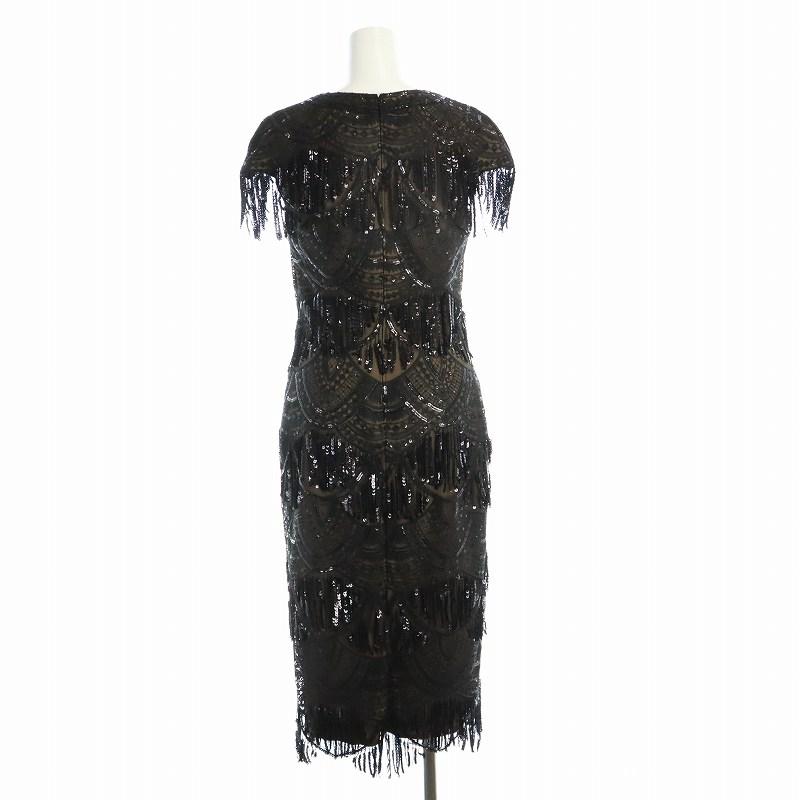 タダシショージ TADASHI SHOJI ロングワンピース ドレス スパンコール