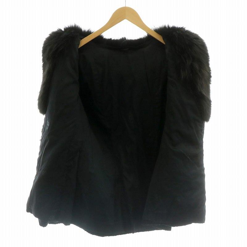 レディース フォックスファー コート SAGA MINK レディース ゆったり M 